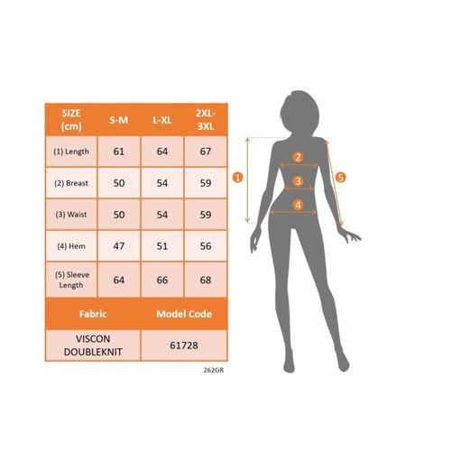 Kadın Uzun Kollu Damla Detaylı Viskon Iki Iplik Bluz