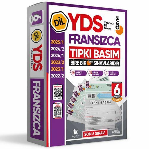 2026 YDS Fransızca ÖSYM Tıpkı Basım Çıkmış Soru Deneme Paketi 6lı Fasikül SETİ