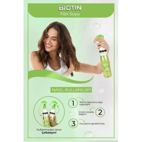 Biotin Çift Fazlı Saç Kondisyoner Fön Suyu 400 ML - mrfs