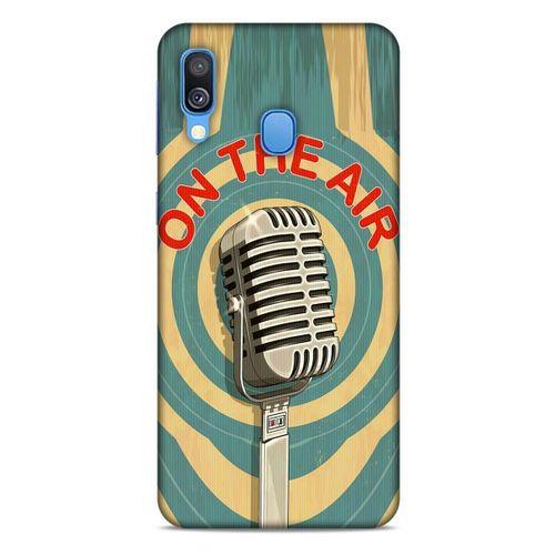 Retro (40) Desen Fit Silikon Kılıf Renkli Samsung Galaxy A40 Kılıf