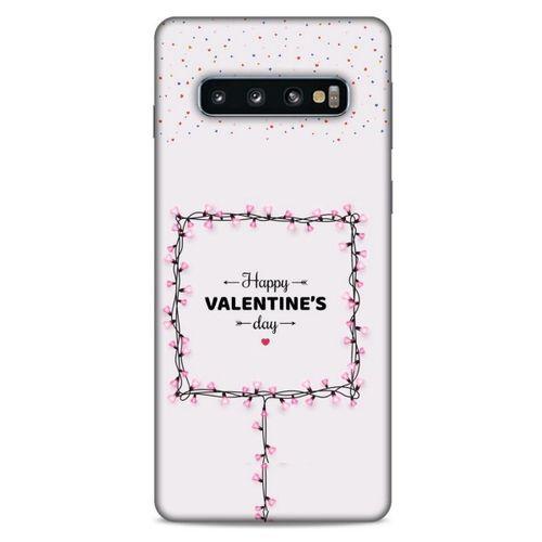 Samsung Galaxy S10 Kılıf Hediyelik Seri Sevgililer Günü (27) 14 Şubat Tasarımlı Kılıf