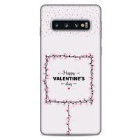 Samsung Galaxy S10 Kılıf Hediyelik Seri Sevgililer Günü (27) 14 Şubat Tasarımlı Kılıf