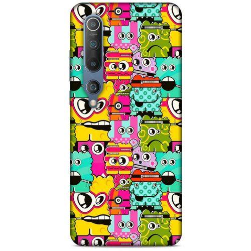 Graffitix (39) Desenli Silikon Kapak Xiaomi Mi 10 Kılıf