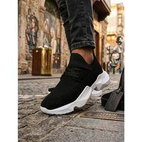 403 Yumuşak Triko Dokulu Yüksek Siyah Taban Spor Ayakkabı