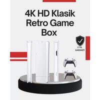 2 Kollu Kablosuz 4k Tv Uyumlu Klasik Oyun Konsolu
