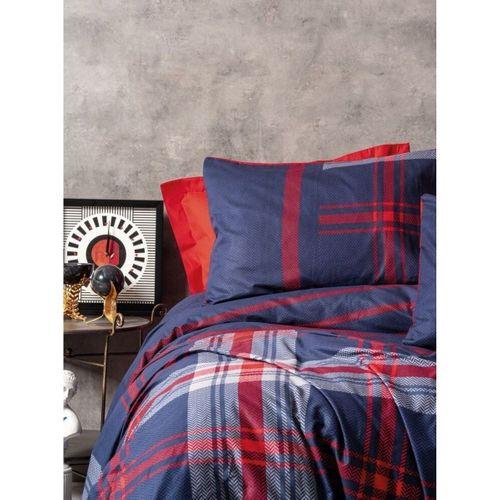 Cotton Box Cotton Box Masculine Ranforce Nevresim Takımı Tek Kişilik Abel Kırmızı