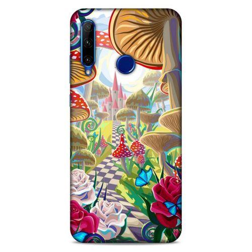 Lopard Huawei Y6P Uyumlu Kılıf Manipülasyon ☻ (26) Tpu Silikon Kılıf Desenli