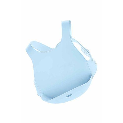 OiOi OiOi Silikon Mama Önlüğü Mineral Blue