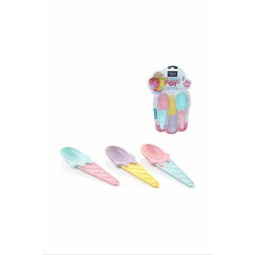 Karnaval Dondurma Kaşığı 3 Adet ROYALEKS-L716