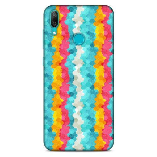 Geometrix 66 Huawei Y7 2019 Kılıf Silikon Kapak