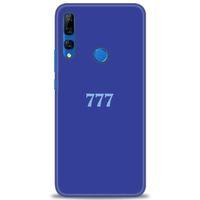 Huawei Y9 Prime 2019 Kılıf HD Baskılı Kılıf - 777 + Tam Ekran Koruyucu