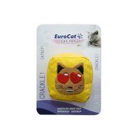 EuroCat Kedi Oyuncağı Kedi Suratlı Küp 6 cm