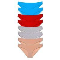 8 Adet Süper Eko Set Likralı Kadın Slip Külot 534