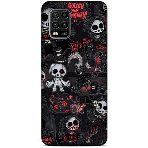 Xiaomi Mi 10 Lite Uyumlu Kılıf Motorsiklet (30) Silicone Case İskelet