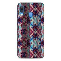 Samsung Galaxy A40 Kılıf Baskılı Özel Seri Taşlı (40) Fit Silikon Kılıf