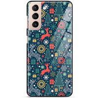 Samsung Galaxy S21 Plus Kılıf Yılbaşı Süsleri (33) Hybrid Kılıf