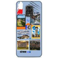 Lopard Xiaomi Redmi Note 9 Pro Uyumlu Kılıf Şehirli ※ (43) Kütahya Thin Fit Kılıf