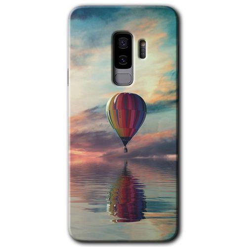 Samsung Galaxy S9 Plus HD Baskılı Kılıf + 9D Tam Ekran Koruyucu - Zeplin