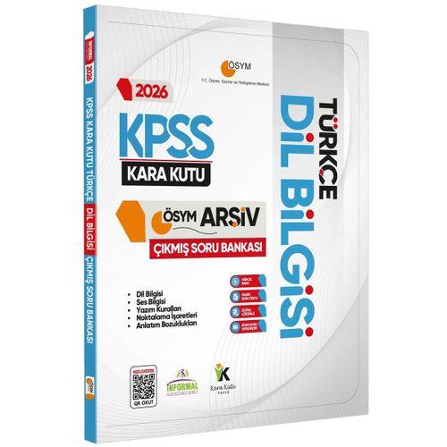 2026 KPSS Türkçenin Kara Kutusu Dijital Çözümlü Konu Özetli ÖSYM Çıkmış Soru Bankası Altın Set Paket