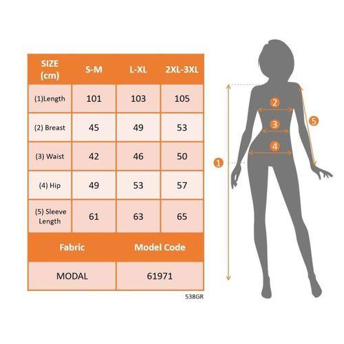 Kadın Uzun Kollu Balıkçı Yaka Fırfırlı Leopar Desenli Modal Elbise