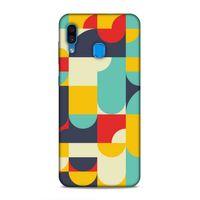 Samsung Galaxy A30 Uyumlu Kılıf Insomnia (8) Baskılı Kılıf Sarı