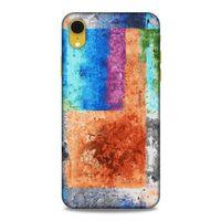 Lopard Apple iPhone XR Uyumlu Kılıf Soyut Sanat (49) Baskılı Ultra Silikon Kılıf