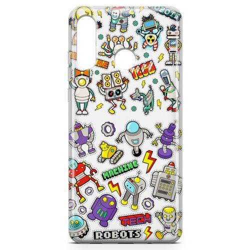 Huawei Nova 4e Kılıf Android Arka Kapak Koruma Desenli Full Koruyucu