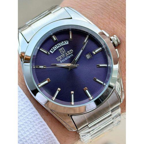 Reward Çelik Kordon 5 Atm Suya Dayanıklı Takvimli Kadran 2 Yıl Garantili Erkek Kol Saati FT.GL.M02.2