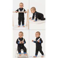 3/12 Ay Fularlı Bebek Tulumu