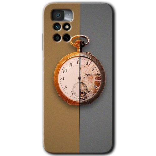 Potkal Hediye Fabrikası Xiaomi Redmi Note 11 4G Kılıf HD Desen Baskılı Arka Kapak - Clocks Artwork
