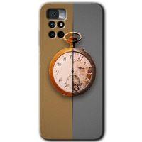 Potkal Hediye Fabrikası Xiaomi Redmi Note 11 4G Kılıf HD Desen Baskılı Arka Kapak - Clocks Artwork