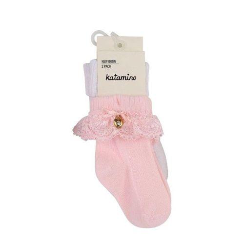 Katamino Amy 2'li Aks. Bebek Soket K44024 Asorti