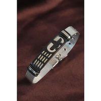 316L Çelik Siyah Antik Mısır Kartalı Ayarlanabilir Hasır Kordonlu Bileklik - TJ-EB3661