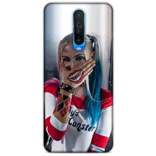 Xiaomi Redmi K30 5G Uyumlu Kılıf Harley Quinn (25) Antişok Kapak Kiremit