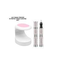 Protez Tırnak Kurutma Törpü Seti