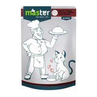 Master Pouch Jöleli Dana Etli Yetişkin Yaş Kedi Maması 80gr