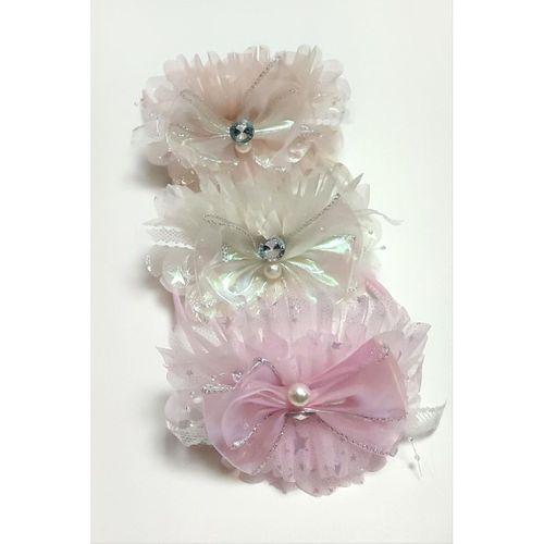 Fiyong Çiçek Tüllü Çocuk Taç