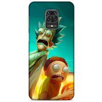 Xiaomi Redmi Note 9S Uyumlu Kılıf Rick And Morty (24) Darbe Emici Kılıf Frank Palicky