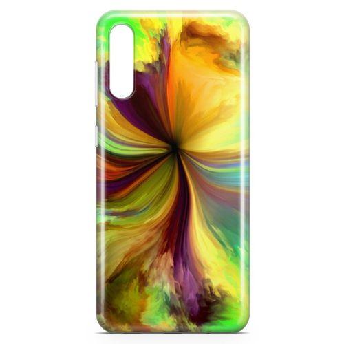 Samsung Galaxy A50 Kılıf Pisişik Renkler Arka Kapak Koruma Desenli Full Koruyucu