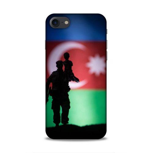 Apple Iphone 8 Uyumlu Kılıf Azarbaijan (14) Lansman Kılıf Asker Bayrak