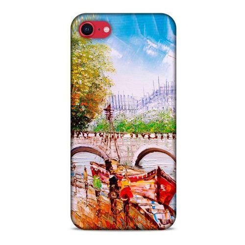 Cityx (30) Apple iPhone SE 2020 Kılıf Silikon Kapak Desenli