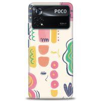 Xiaomi Poco X4 Pro 5G Kılıf HD Baskılı Kılıf - Çizim + Tam Ekran Koruyucu