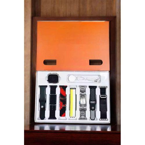 Akıllı Saat 7 Kordonlu Bildirim Görebilen Metal Kordon Gps Özelliği