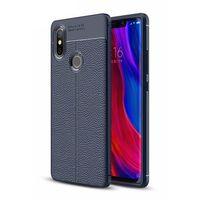 Xiaomi Mi 8 SE Uyumlu Kılıf Koruyucu Esnek TPU Silikon Lacivert zns