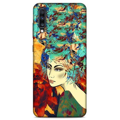 Lopard Samsung Galaxy A70s Uyumlu Kılıf Sürreal Yüzler ♀ (21) Koruyucu Kapak Baskılı