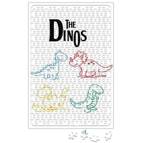 The Dinos White Dinozorlar Puzzle 240 Parça Yapboz