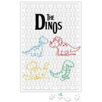 The Dinos White Dinozorlar Puzzle 240 Parça Yapboz