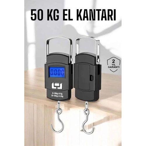 El Terazisi Dijital Göstergeli Pilli 50 Kg Ağırlık Ölçer