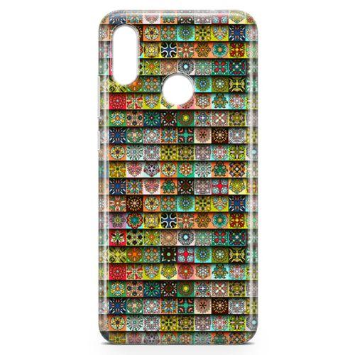 Huawei Y9 2019 Kılıf Tarihi Motifler Arka Kapak Koruma Desenli Full Koruyucu