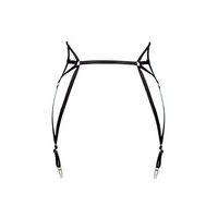 Çok Seksi Lastik Jartiyer Harness - Brf153